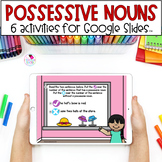 Possessive Nouns 1st Grade Grammar - Google Slides™