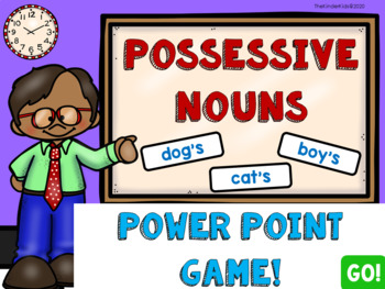 Preview of Possessive Nouns PowerPoint Game