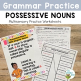 Possessive Nouns Worksheets, Posters, Activities & Games D