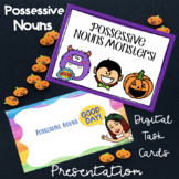 Singular and Plural Possessive Nouns PowerPoint and Boom Cards