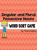 Possessive Nouns Sorting Activity