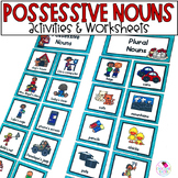 Possessive Nouns - Grammar Worksheets & Activities