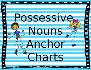 Personal Pronouns Anchor Chart