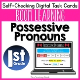 Possessive Pronoun Boom Cards | Distance Learning