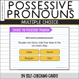 Possessive Pronouns BOOM™ Cards | Identify and Use the Cor