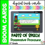 Possessive Pronouns| Boom Cards| Distance Learning