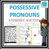 Possessive Pronouns and Possessive Adjectives Worksheets Practice