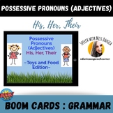 Possessive Pronouns (Possessive Adjectives) Boom Card Deck