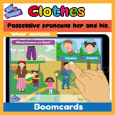 Possessive pronouns her, his | Clothes vocabulary | Whose 