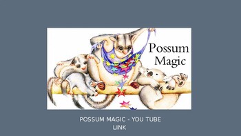 Preview of Possum Magic - Comprehension Tasks - Slideshow