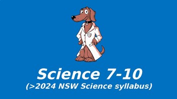 Preview of Post 2025 Science Syllabus Lesson Plan Organiser