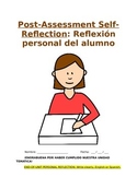 Post-Assessment - All Levels: Spanish Student's Self-Analy