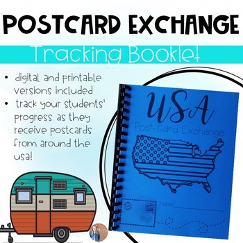 Preview of Post-Card Exchange Booklet (Printable & Digital Versions)