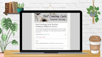 Preview of Post Coaching Cycle Teacher Survey Google Form