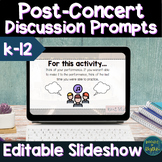 Concert Evaluation: Editable Prompts for Program or Perfor