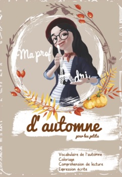 Preview of Post autumn vocabulary - "Mes mots de l'automne"