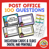 Post Office Community Helpers Activity: 100 Questions Disc