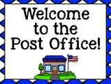 Post Office Dramatic Play