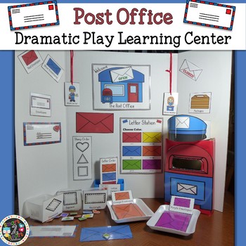Post Office Dramatic Play Center by Smart 2 Heart Creations | TPT