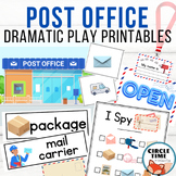 Post Office Dramatic Play Printable Activities, Pretend Pr