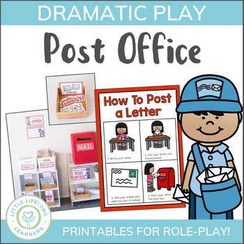 Preview of Post Office Dramatic Play - Prep and Foundation