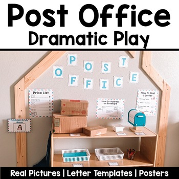 Preview of Post Office Dramatic Play | Real Pictures