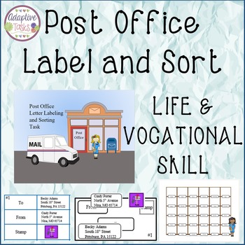 Preview of LIFE SKILL/VOCATIONAL SKILL Post Office