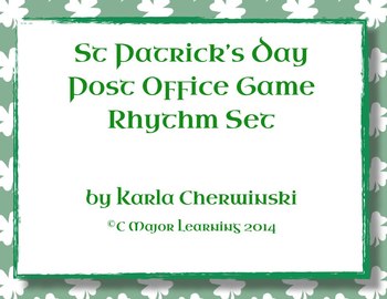Preview of Post Office - St Patrick's Day Theme Rhythm Set