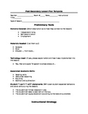 Post-Secondary Lesson Plan Template