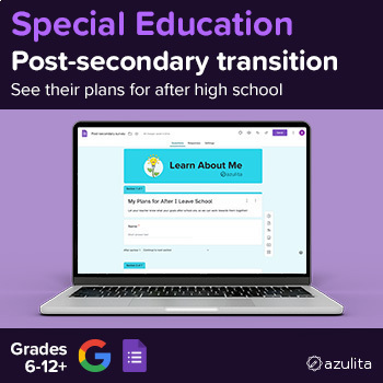 Preview of Post-Secondary Transition Survey — Google Forms