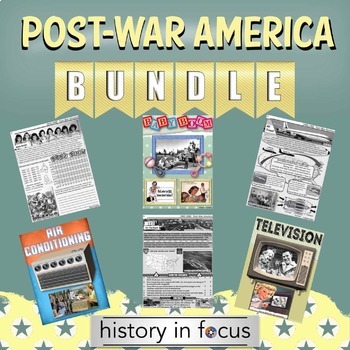 Preview of Post-War America Bundle
