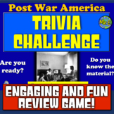 Post War American Culture Review Game: Students Review Pos