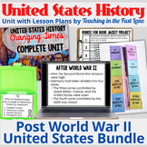 Post World War II United States Bundle - US History - Cold