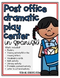 Post office dramatic play center in Spanish!