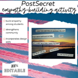 PostSecret Writing and Art Activity-Build Empathy-Create C