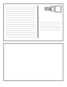 Blank Postcard Templates - PAPERZIP