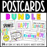 Postcards for Students BUNDLE - Great for Distance Learning