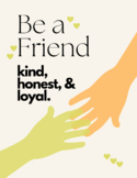 Poster- Be a Friend