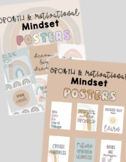 Poster Bundle! Growth and Motivational Mindset - classroom decor