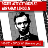 Abraham Lincoln Poster Display Activity: Printable Large-S