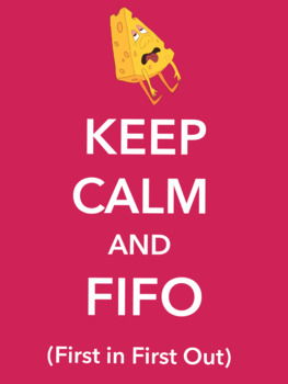 Preview of Poster - FIFO First In First Out