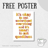 Poster - It's okay to not understand everything and it's s