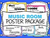 Poster Package - Inspirational Quotes for the Music Classroom
