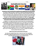 Poster Project- Apartheid in South Africa and Nelson Mandela