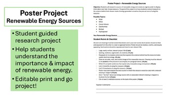 Preview of Poster Project - Renewable Energy Sources