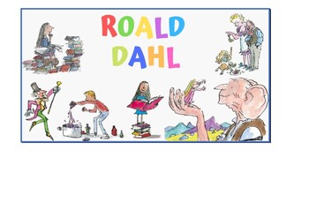 Preview of Poster Roald Dahl