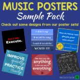 Music Bulletin Board- FREE Music Posters & Band Posters Sample!