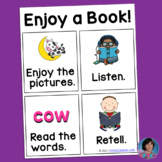 Poster Set: Enjoy a Book!