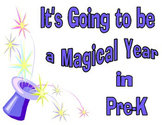 Poster Welcome - Theme Magical Year