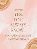 Poster- You are Capable